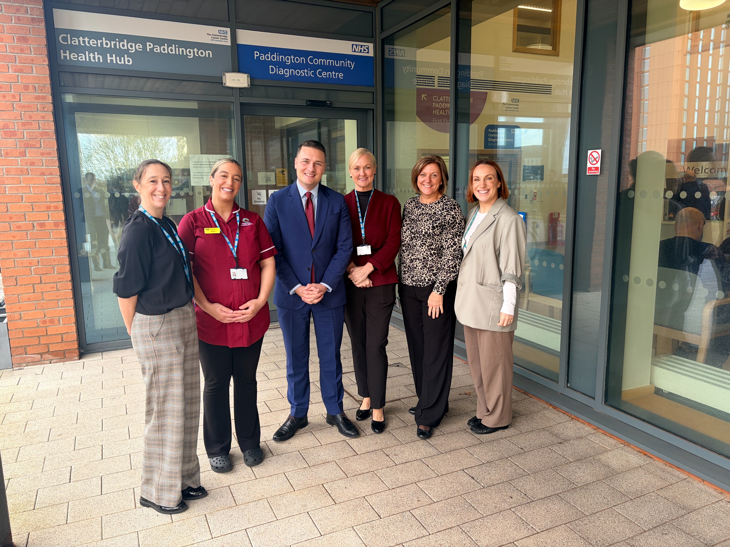 Secretary of State for Health visits Paddington Community Diagnostic Clinic thumbnail image