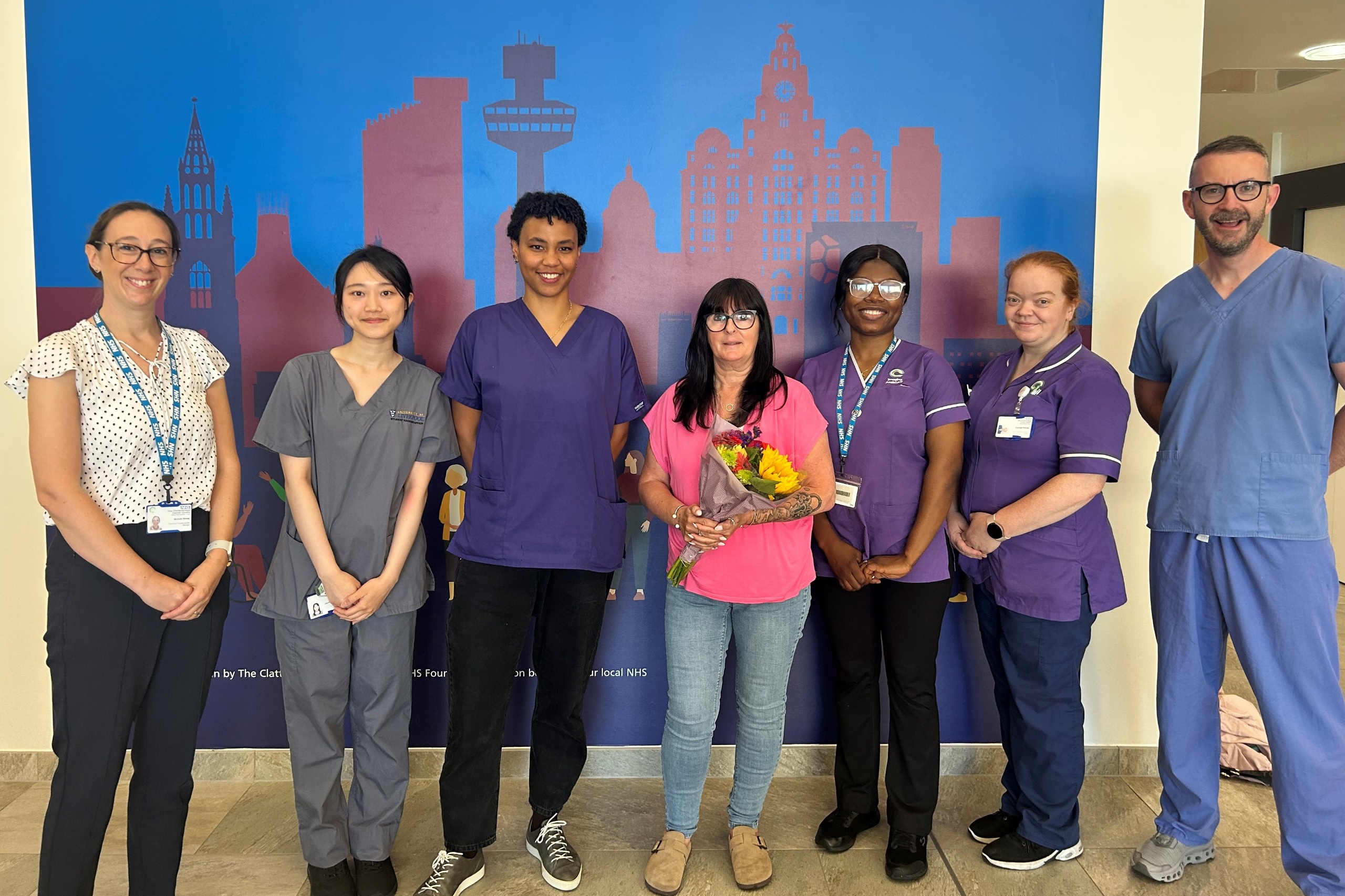 PCDC 50000th patient Debbie and team.jpg