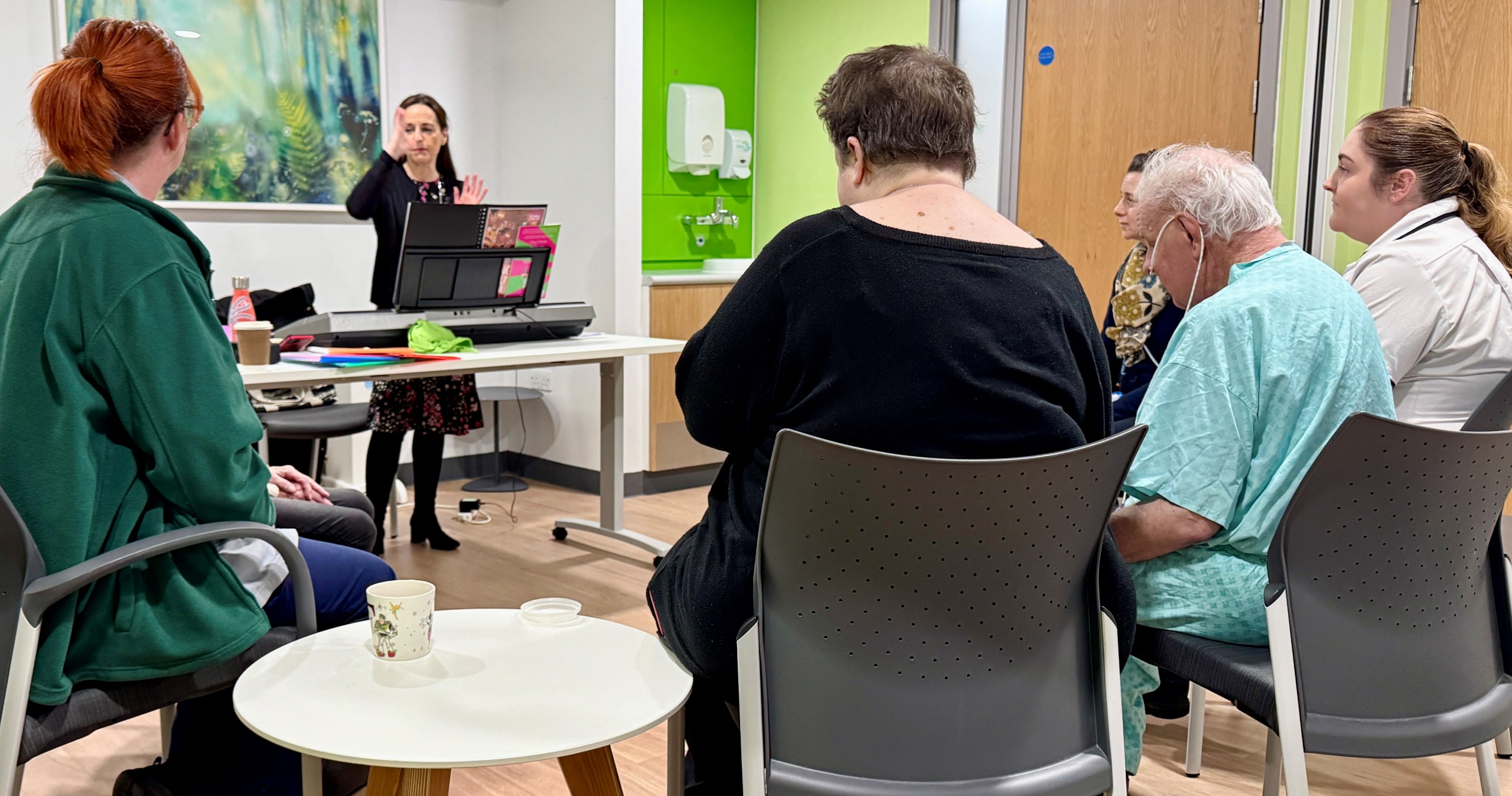 Claire Williams leads the signing session.jpg