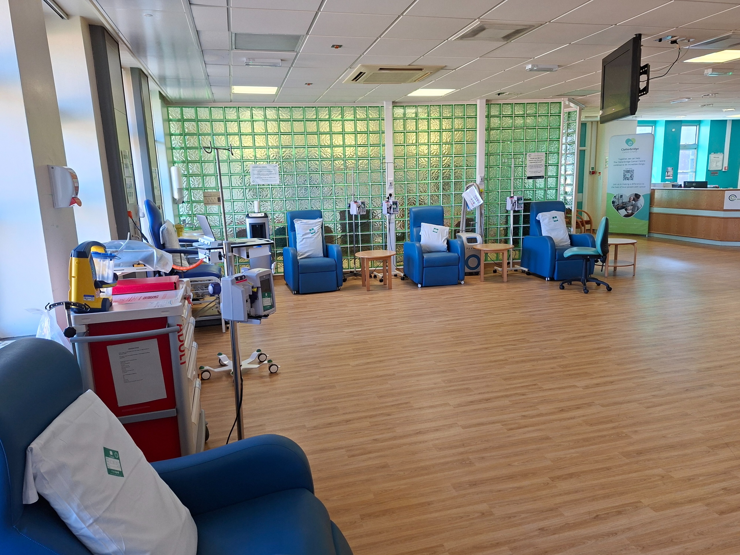Dated looking hospital treatment unit