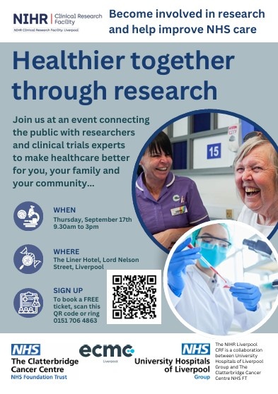 Patients and public invited to research awareness event thumbnail image
