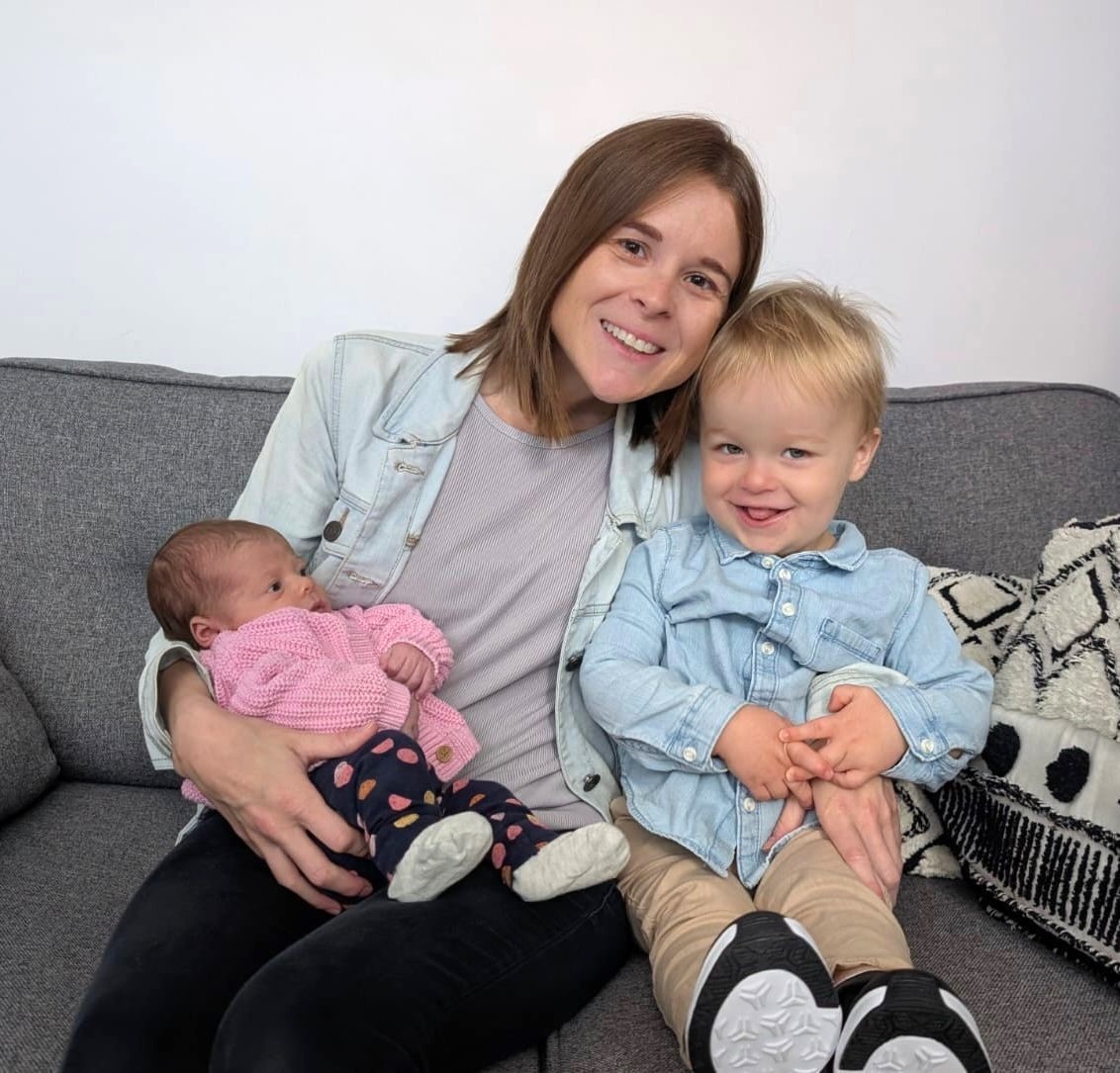 Wirral mum welcomes new addition to family after being diagnosed with stomach cancer twice thumbnail image