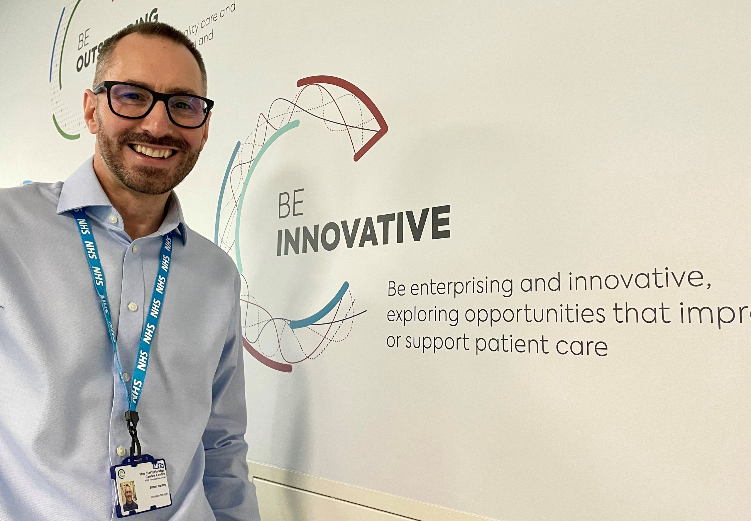 Innovation Manager Simon Bunting